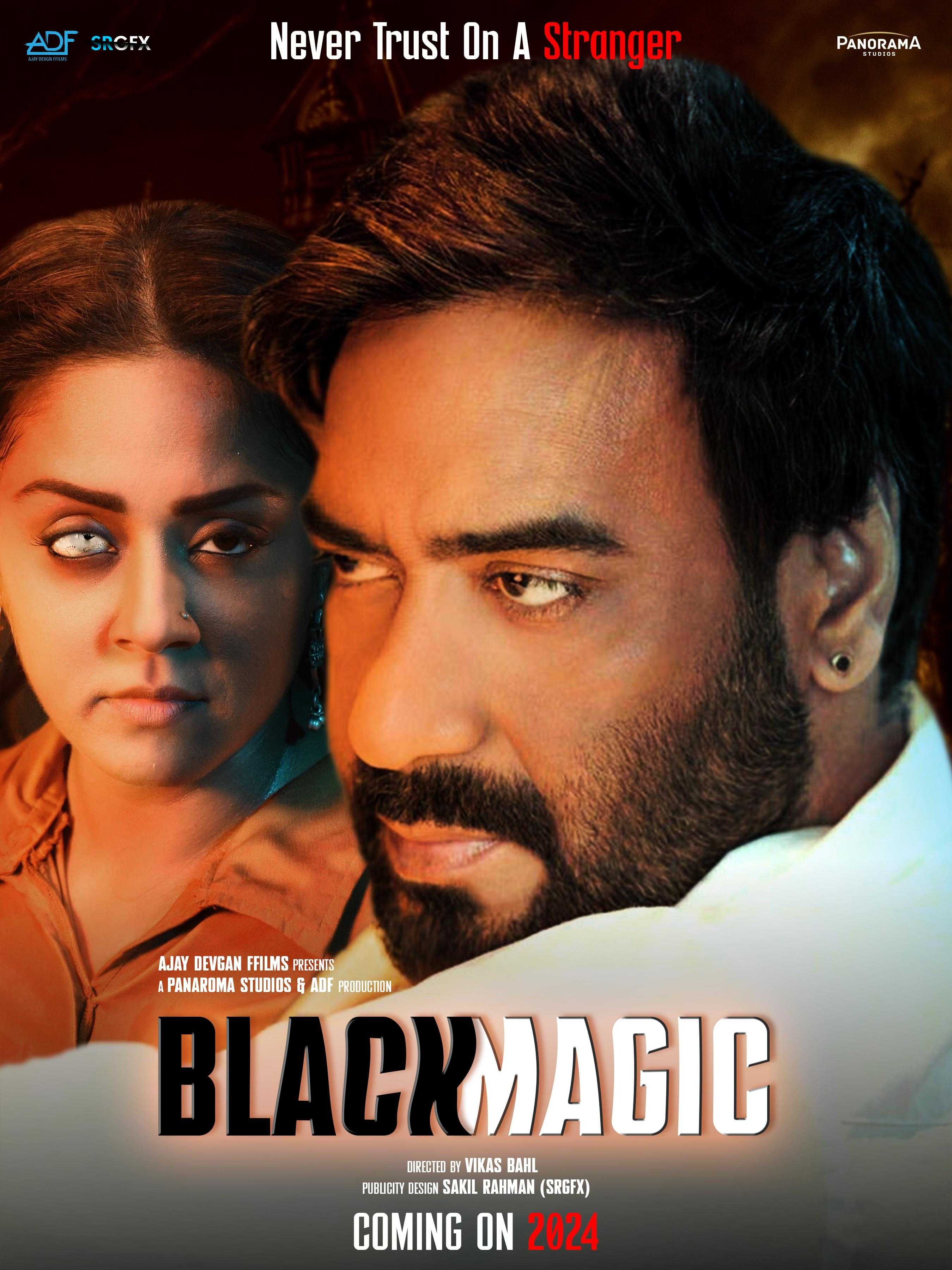 the poster of the movie black magic featuring salman khan