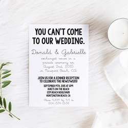 funny wedding invitation quotes