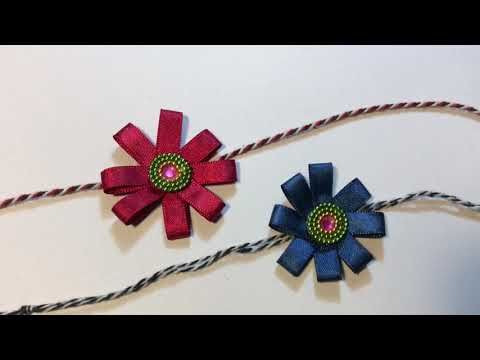 Ribbon Bow Rakhi