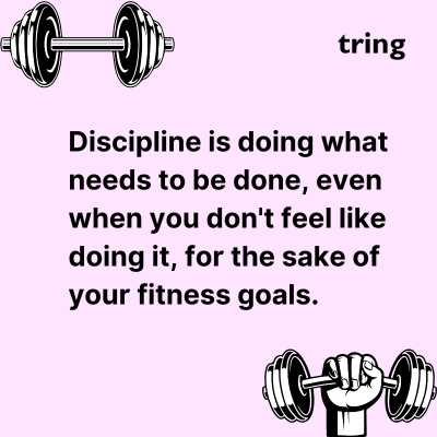 Fitness Quotes on Discipline