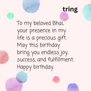 Bhai Birthday Wishes(1)