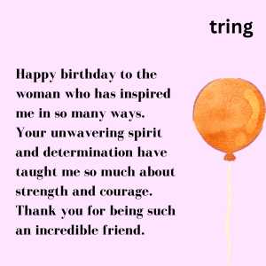 Female Happy Birthday Wishes For Friend