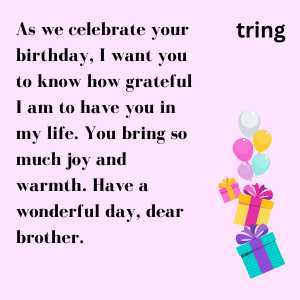 Brother Birthday Wishes In English(10)