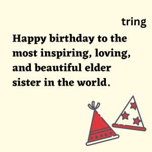 Birthday Wishes For Elder Sister