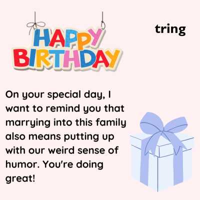 Humorous and Funny Birthday Wishes for Sister-in-Law