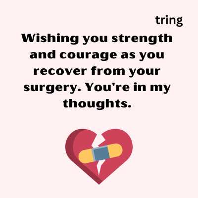 Wishes For Speedy Recovery From Surgery