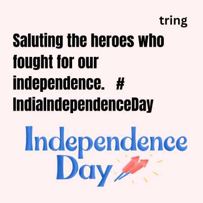 77th Independence Day Captions
