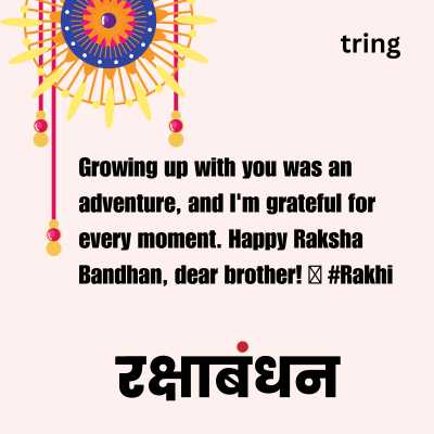 Raksha Bandhan Captions For Brothers