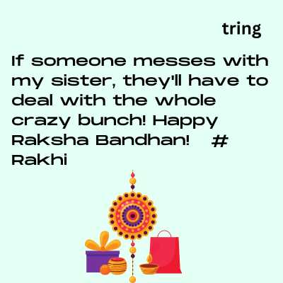 Funny Raksha Bandhan Captions