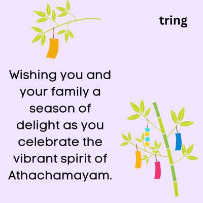 Athachamayam  Wishes for Everyone