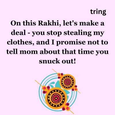 Funny Raksha Bandhan Wishes