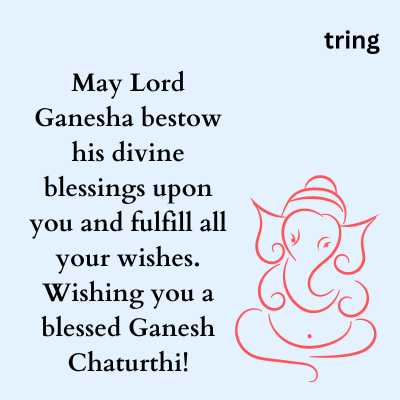 Blessings Ganesh Chaturthi Wishes