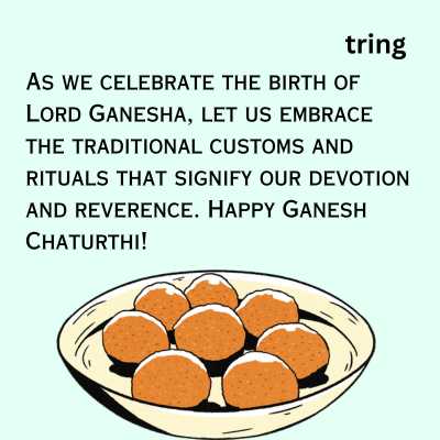Traditional Ganesh Chaturthi Wishes