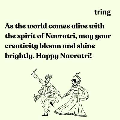 Creative Navratri Wishes