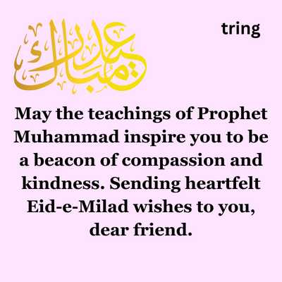 Eid-e-Milad Wishes for Friends