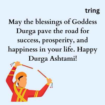 Durga Ashtami wishes related to Prosperity