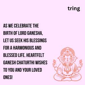 Ganesh Chaturthi Wishes