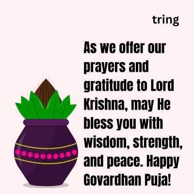 Govardhan Puja Greetings