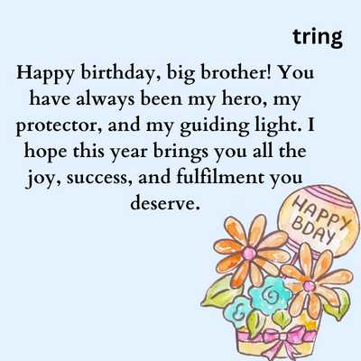 birthday wishes for elder brother from sister quotes