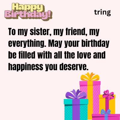 birthday wishes for sister quotes