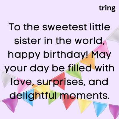 happy birthday little sister quotes