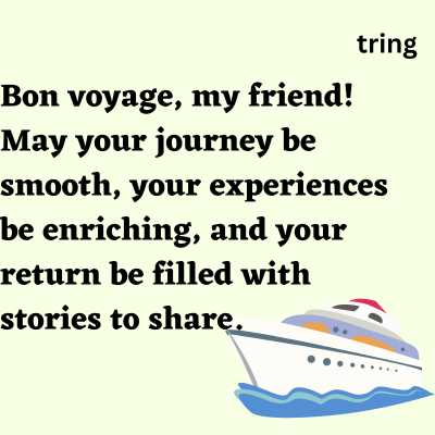 Wishing Safe and Happy Journey Quotes for Friend