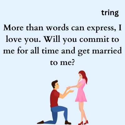 Cute Proposal Lines