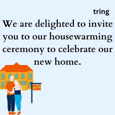 Collection of Formal Wishes for House Warming