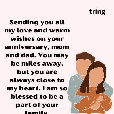 Heartfelt Anniversary Wishes for The Long-Distance Parents 