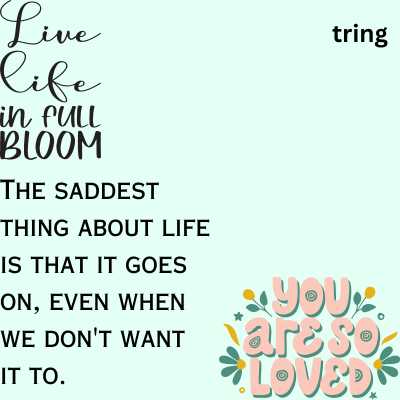 sad life quotes