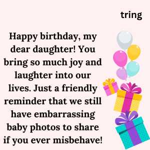 Birthday Wishes For Daughter Funny (6)