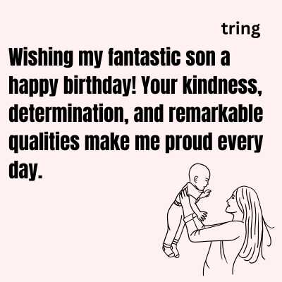 Birthday Wishes for Son from Mom