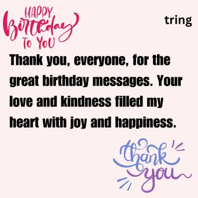 birthday thank you quotes