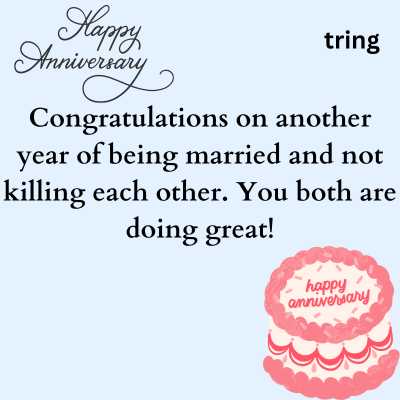 Funny Marriage Anniversary Wishes for Friend