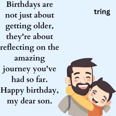 Inspirational Quotation on Son’s Birthday