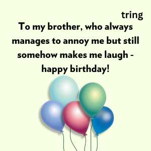 funny birthday wishes for brother (4)