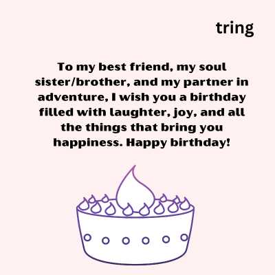 Birthday Wishes for Best Friend