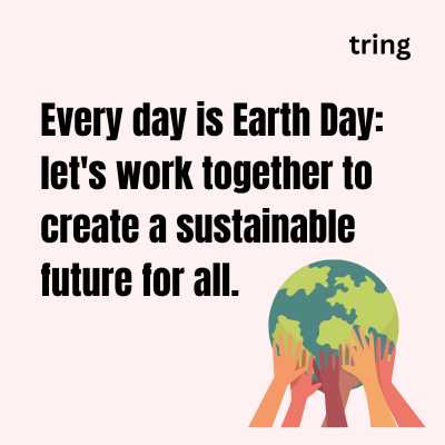 Long Slogan On Earth Day