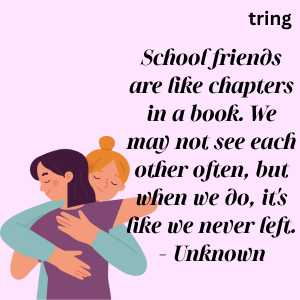 quotes on school friends