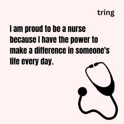 Proud To Be A Nurse Quotes