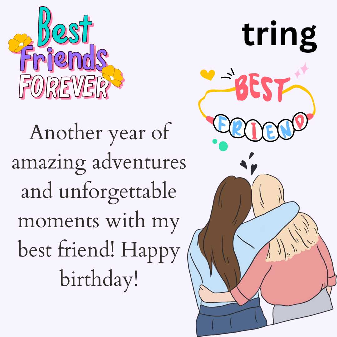 funny birthday messages for best friend girl