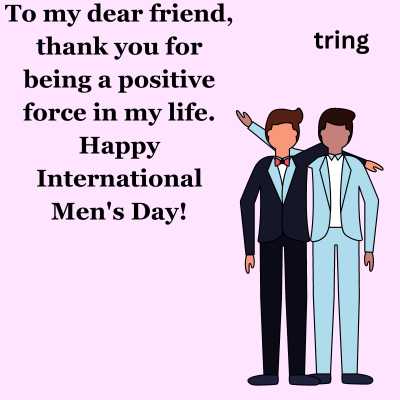 International Men's Day Quotes for Friends