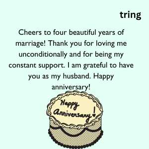 4th wedding anniversary wishes for husband (10)