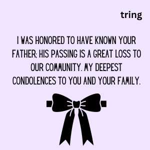 condolence message on death of father (9)