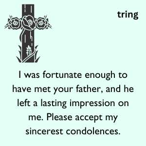 condolence message on death of father (5)