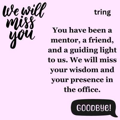 100+ Heartfelt Farewell Messages to Say Goodbye to Your Boss