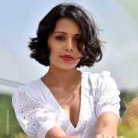 Shivani Rangole with Short Hair