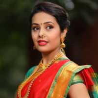 Shivani Rangole in Traditional Saree