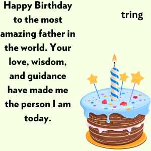 happy birthday dad from daughter