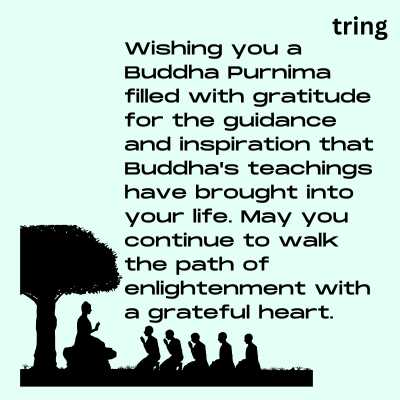 Grateful Buddha Purnima Wishes